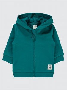 Petrol Green Baby-Cardigan