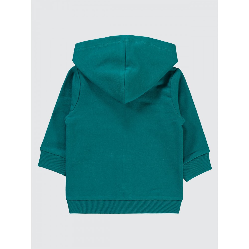 Petrol Green Baby-Cardigan Petrol Green Baby-Cardigan