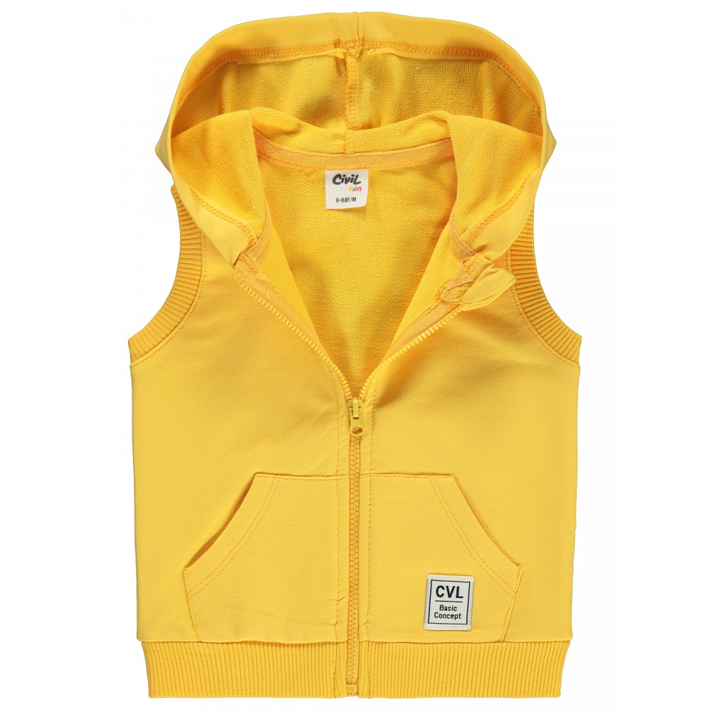 Honey Yellow Baby-Vest Honey Yellow Baby-Vest