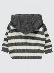 Anthracite Baby-Cardigan