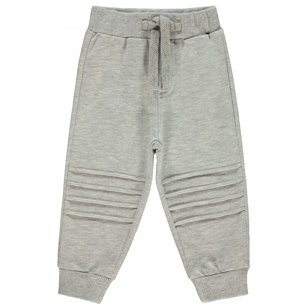 Gray Melange Baby-Track Pants Gray Melange Baby-Track Pants