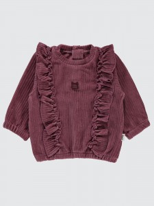Dusty Rose Baby-Sweatshirt