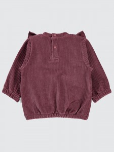 Dusty Rose Baby-Sweatshirt