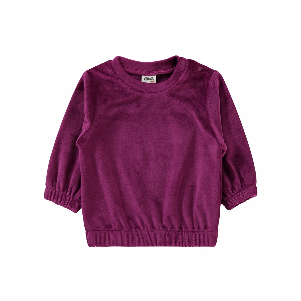 Light Purple Baby-Sweatshirt Light Purple Baby-Sweatshirt