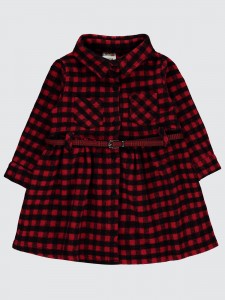 Red Baby-Dress and Overall