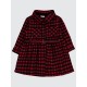 Red Baby-Dress and Overall Red Baby-Dress and Overall