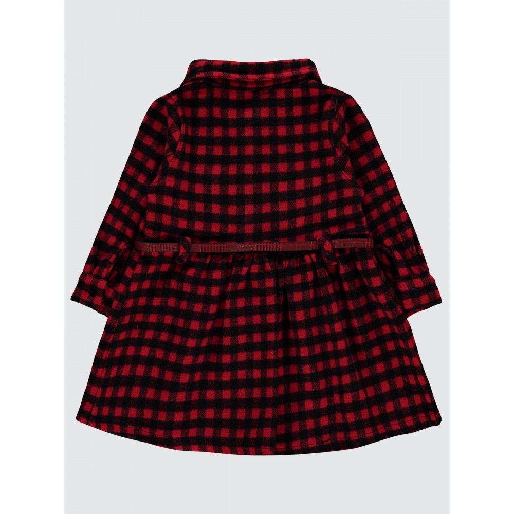 Red Baby-Dress and Overall Red Baby-Dress and Overall