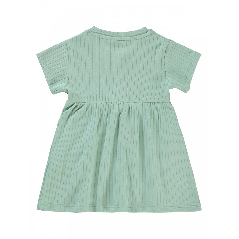 Green Almond Baby-Dress and Overall Green Almond Baby-Dress and Overall
