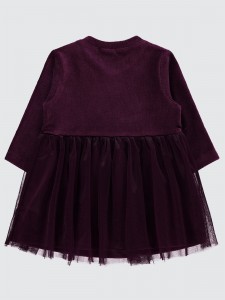 Beetroot Purple Baby-Dress and Overall