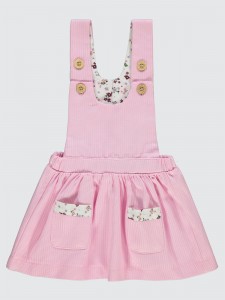 Pink Baby-Dress and Overall