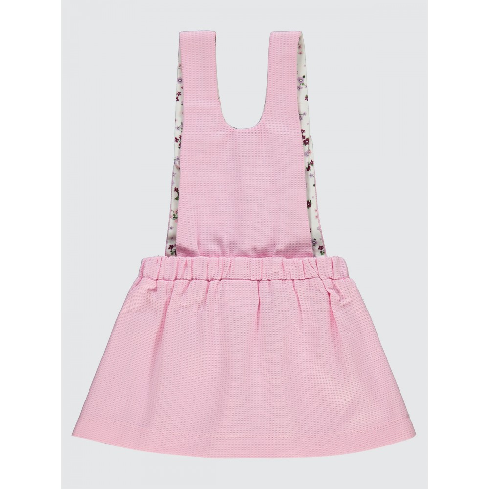 Pink Baby-Dress and Overall Pink Baby-Dress and Overall