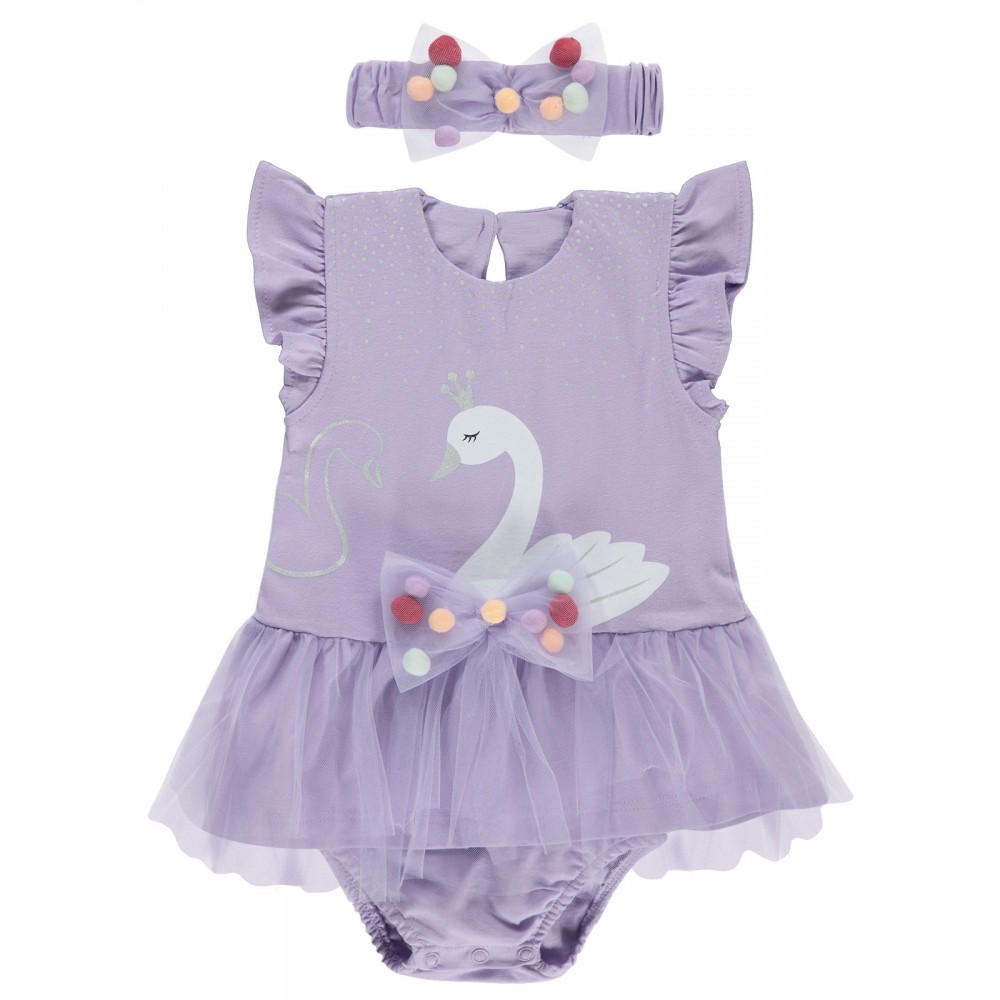 Lilac Baby-Dress and Overall Lilac Baby-Dress and Overall