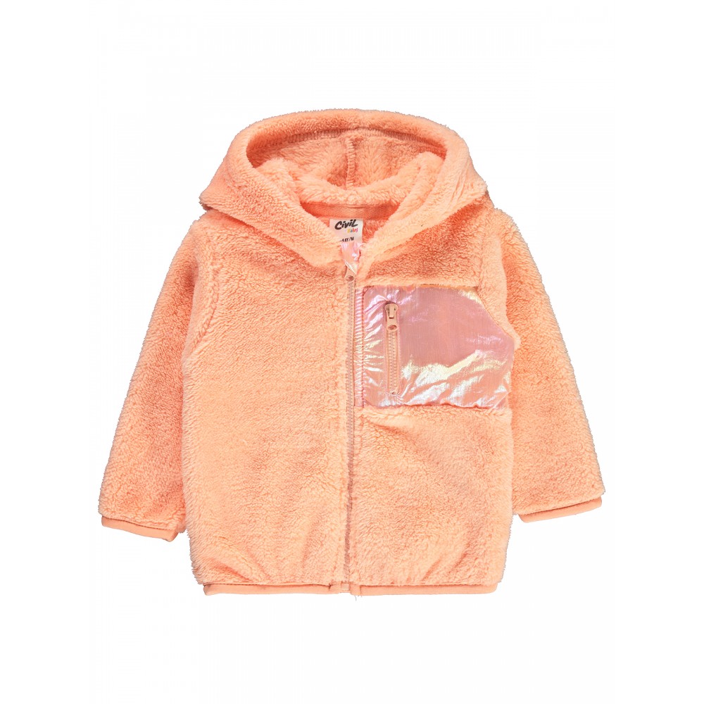 Salmon Baby-Cardigan Salmon Baby-Cardigan