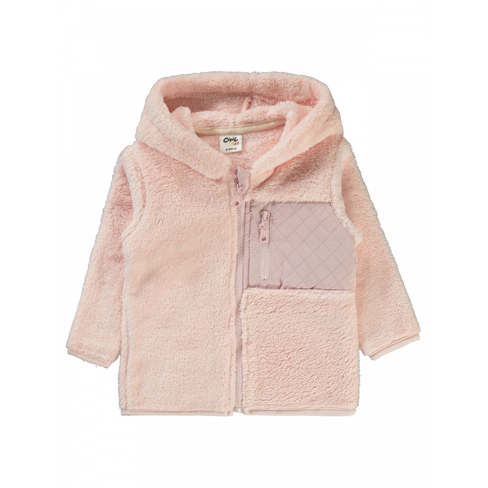 Salmon Baby-Cardigan Salmon Baby-Cardigan