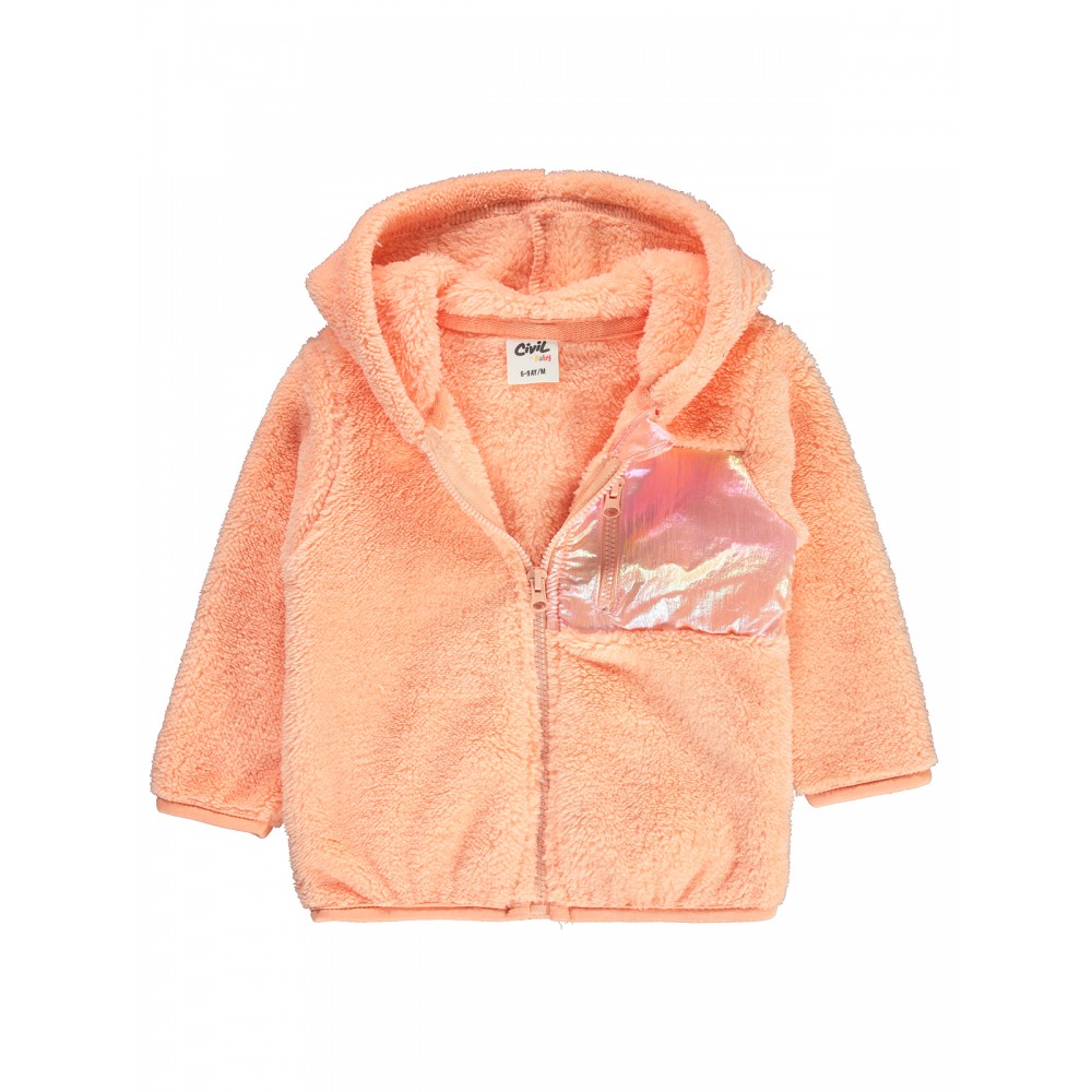 Salmon Baby-Cardigan Salmon Baby-Cardigan