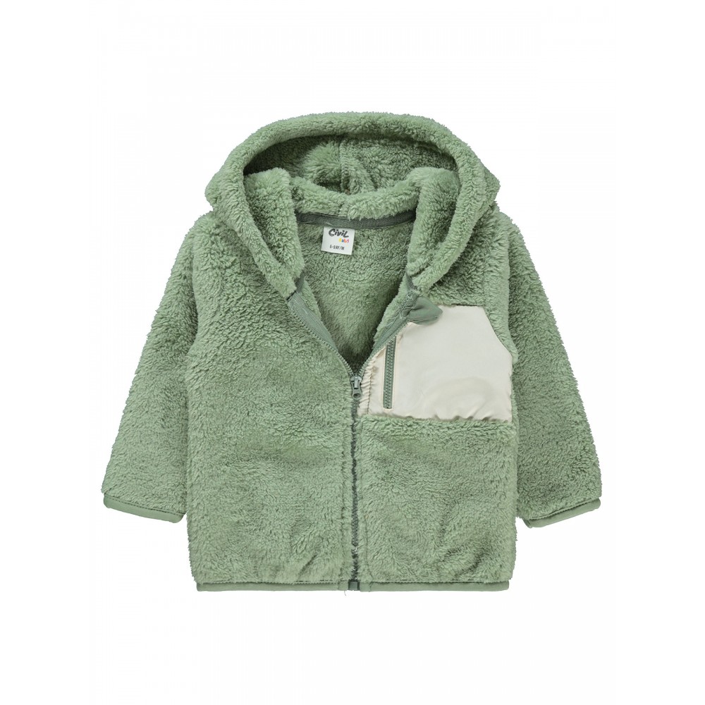 Soft Khaki Baby-Cardigan Soft Khaki Baby-Cardigan