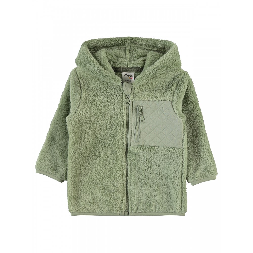 Soft Khaki Baby-Cardigan Soft Khaki Baby-Cardigan