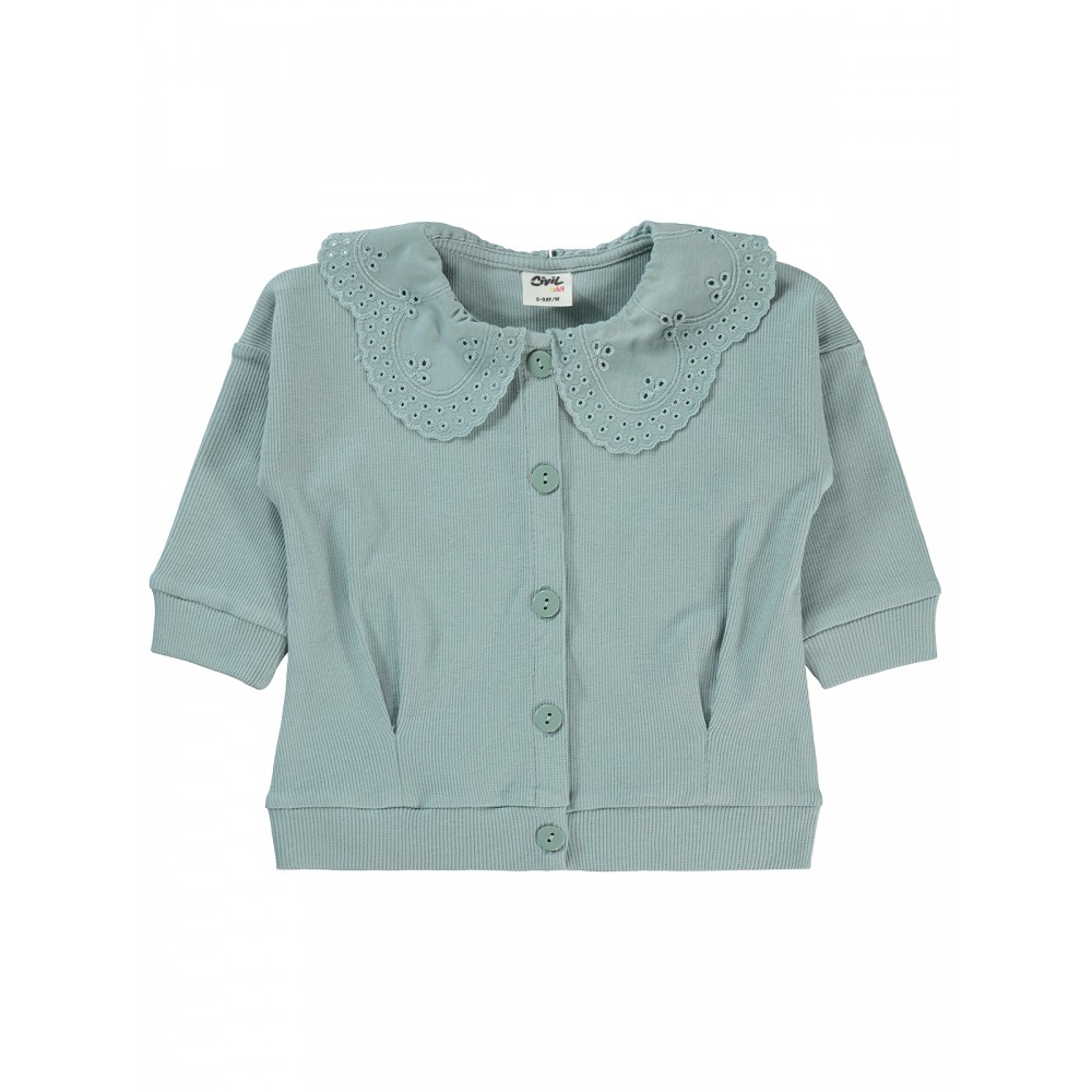 Green Almond Baby-Cardigan Green Almond Baby-Cardigan