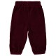 Burgundy Baby-Track Pants Burgundy Baby-Track Pants