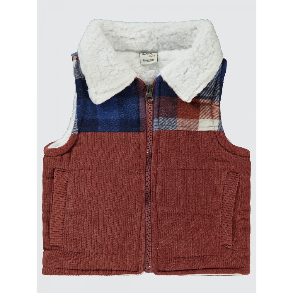 Brown Baby-Vest Brown Baby-Vest