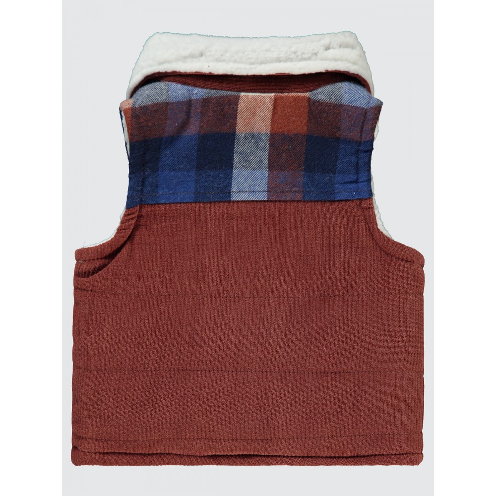 Brown Baby-Vest Brown Baby-Vest