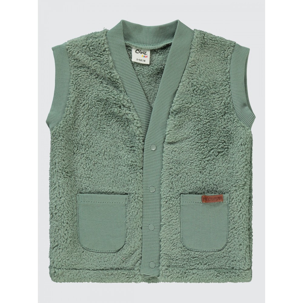 Khaki Baby-Vest Khaki Baby-Vest