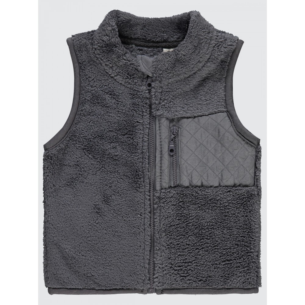 Anthracite Baby-Vest Anthracite Baby-Vest