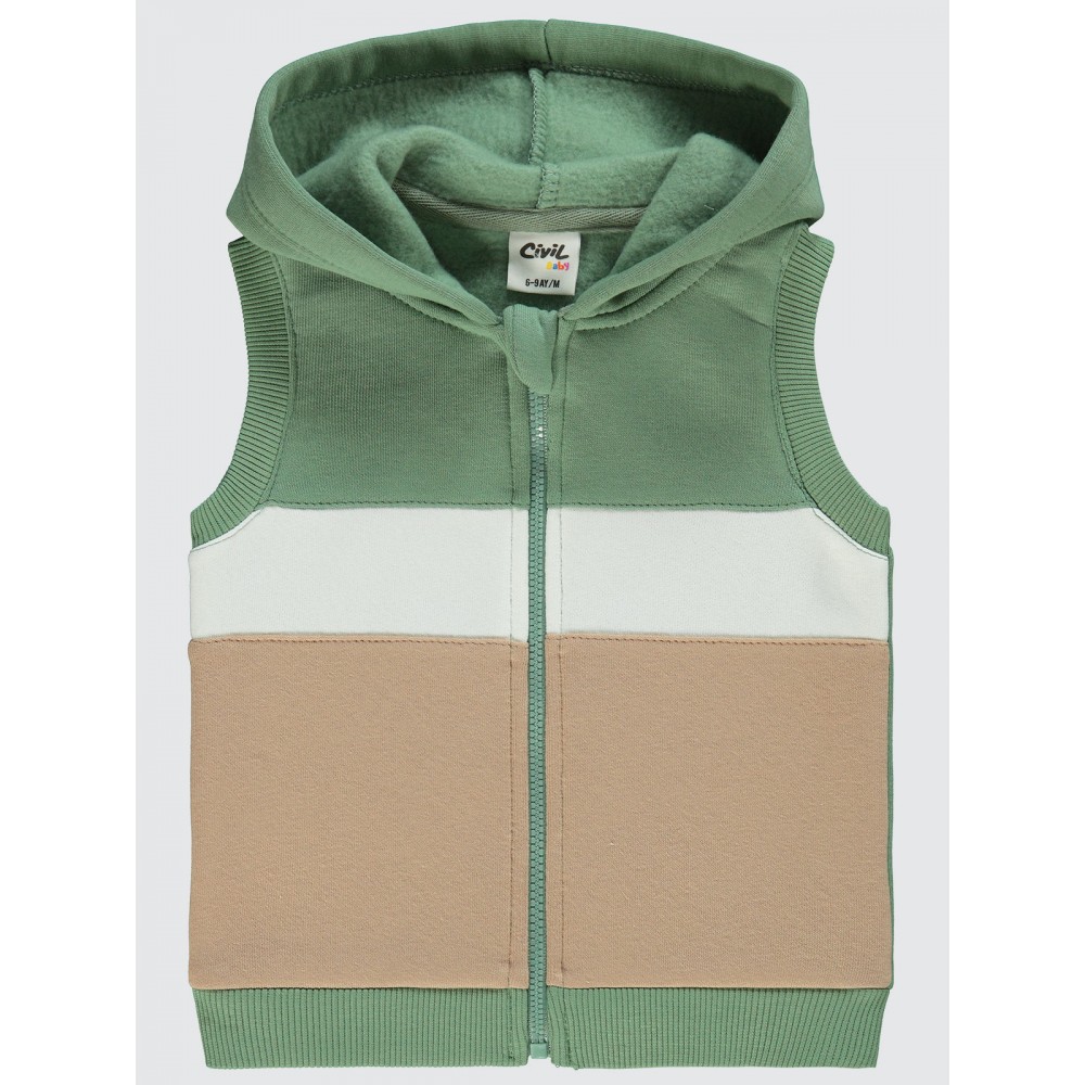 Khaki Baby-Vest Khaki Baby-Vest