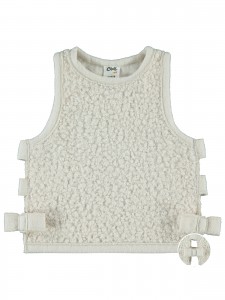 Beige Baby-Sweater Vest