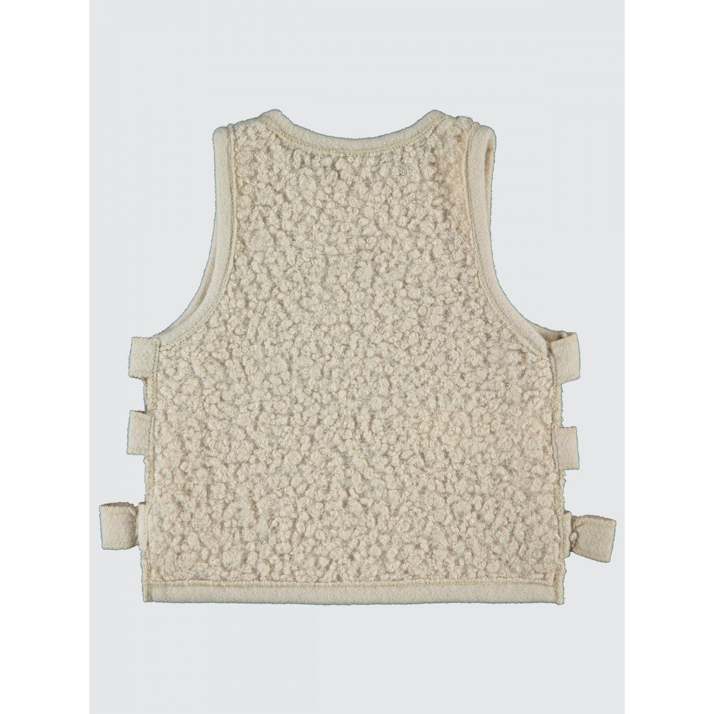 Beige Baby-Sweater Vest Beige Baby-Sweater Vest