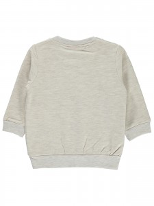 Beige Melange Baby-Sweatshirt