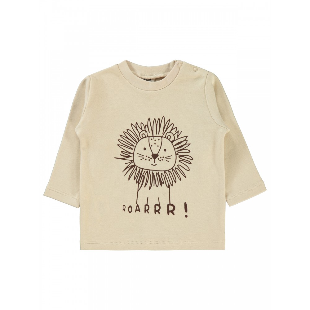 Beige Baby-Sweatshirt Beige Baby-Sweatshirt