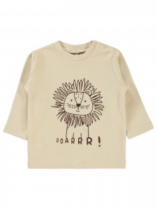 Beige Baby-Sweatshirt