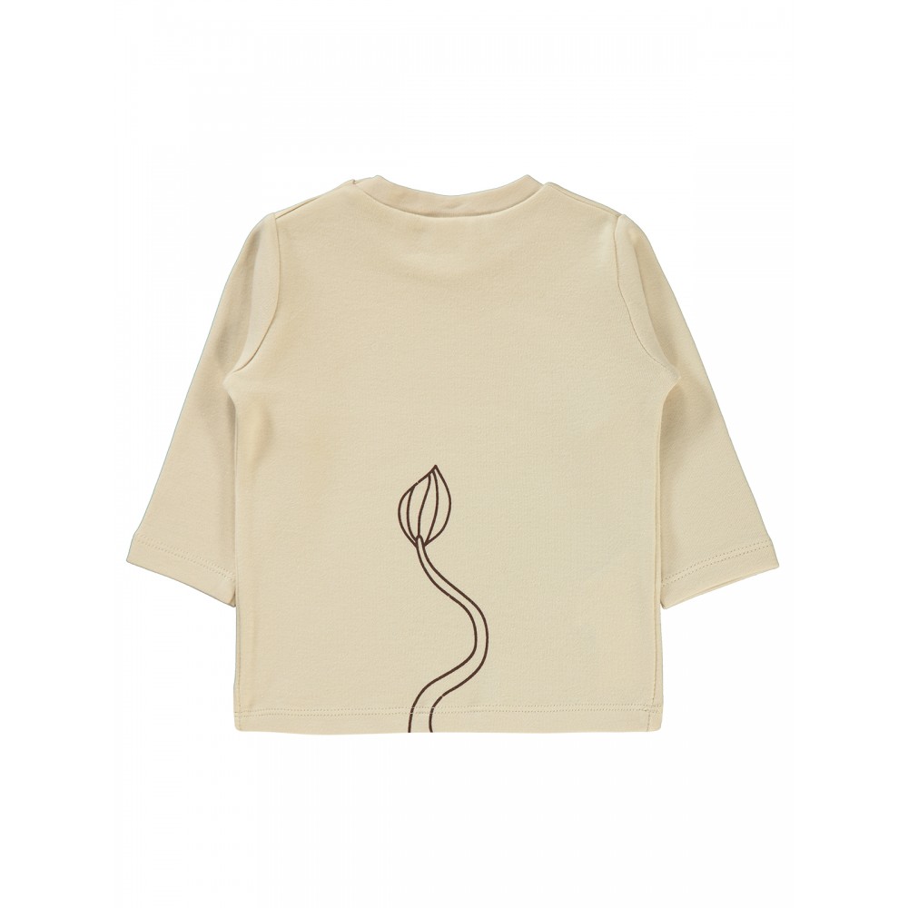 Beige Baby-Sweatshirt Beige Baby-Sweatshirt