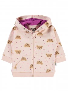 Powder Pink (Do not use) Baby-Cardigan
