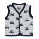 Heather Gray Melange Baby-Vest Heather Gray Melange Baby-Vest