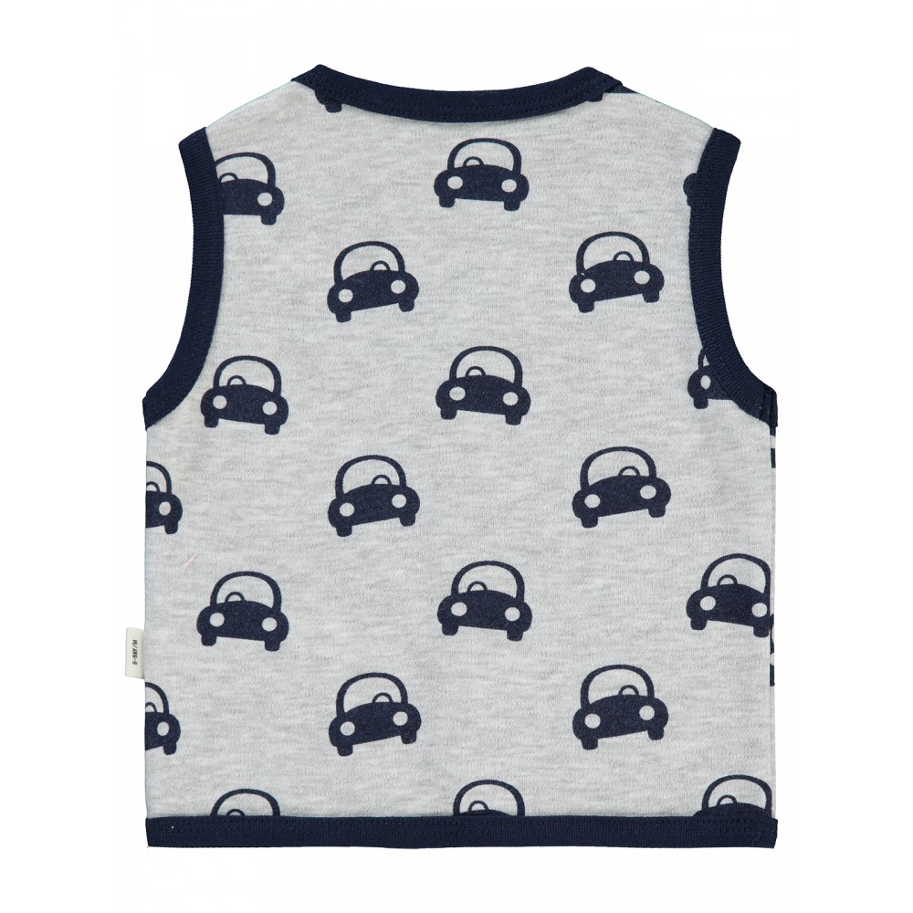 Heather Gray Melange Baby-Vest Heather Gray Melange Baby-Vest