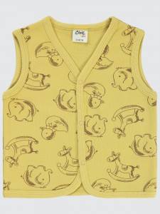 Soft Yellow Baby-Vest