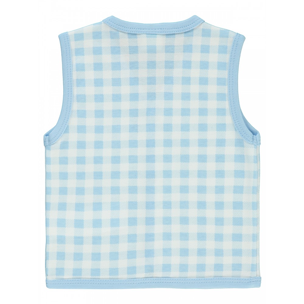 Baby Blue Baby-Vest Baby Blue Baby-Vest