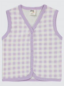 Lilac Baby-Vest