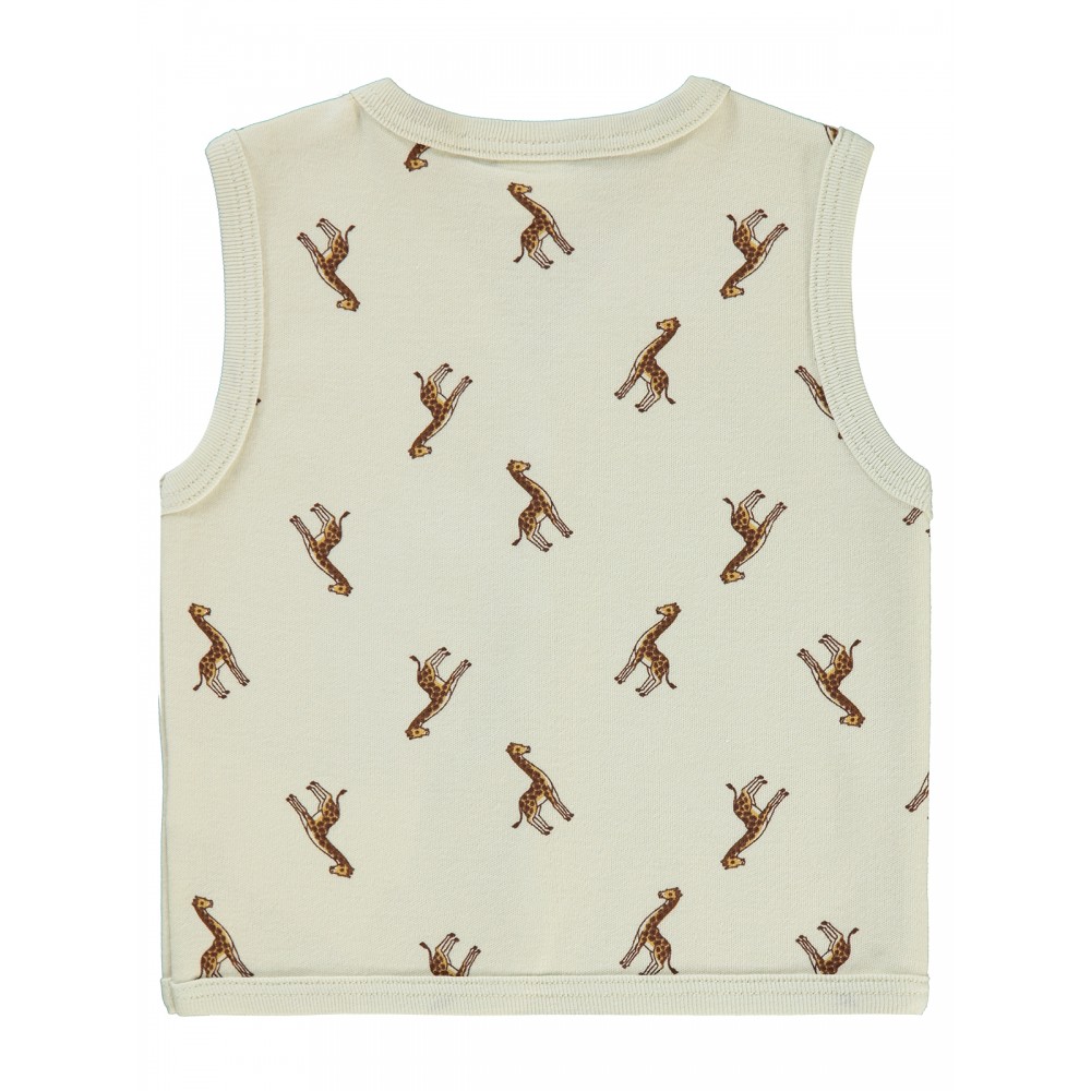 Stone Color Baby-Vest Stone Color Baby-Vest