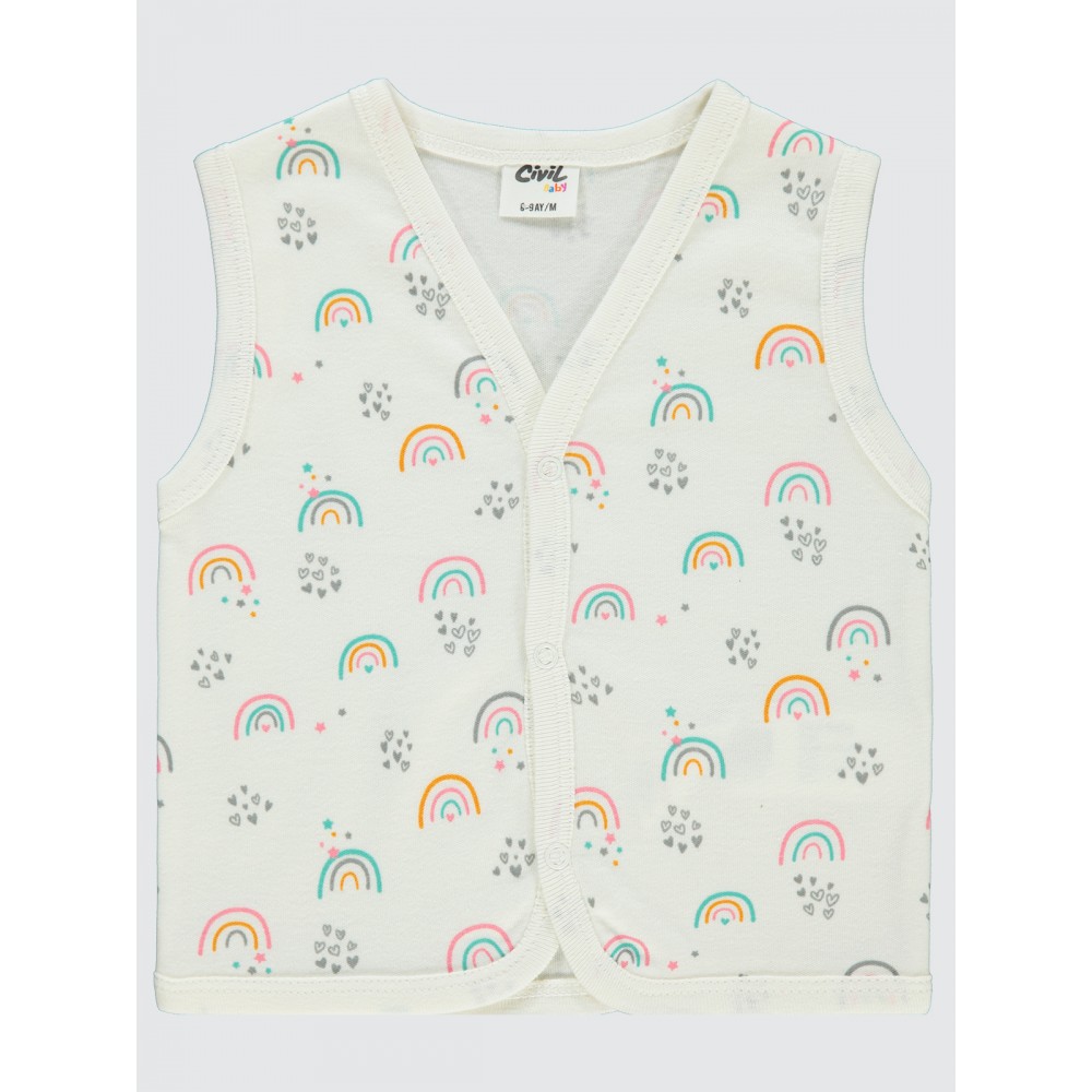 Ecru Baby-Vest Ecru Baby-Vest