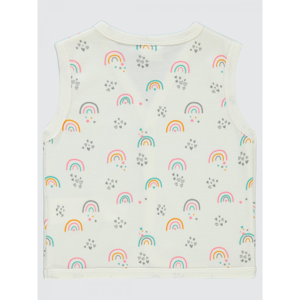 Ecru Baby-Vest Ecru Baby-Vest