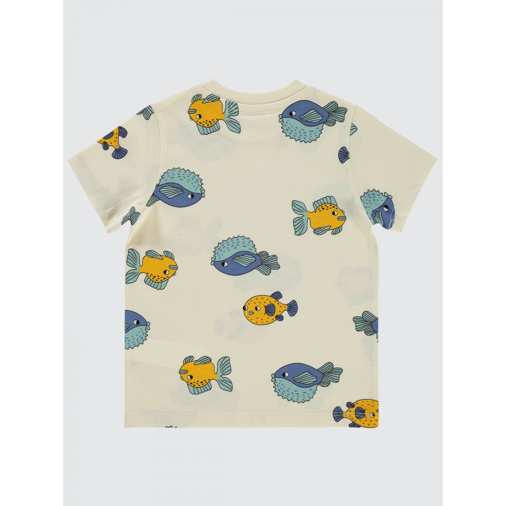 Stone Color Boys-T-Shirt Stone Color Boys-T-Shirt