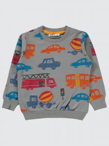 Gray Boys-Sweatshirt