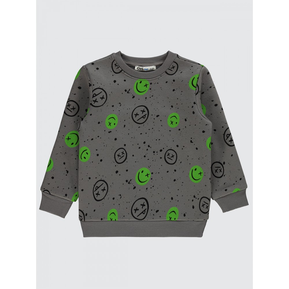 Anthracite Boys-Sweatshirt Anthracite Boys-Sweatshirt