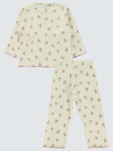 Salmon Girls-Pajama Set