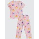 Rose Pink Girls-Pajama Set Rose Pink Girls-Pajama Set
