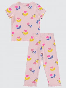 Rose Pink Girls-Pajama Set