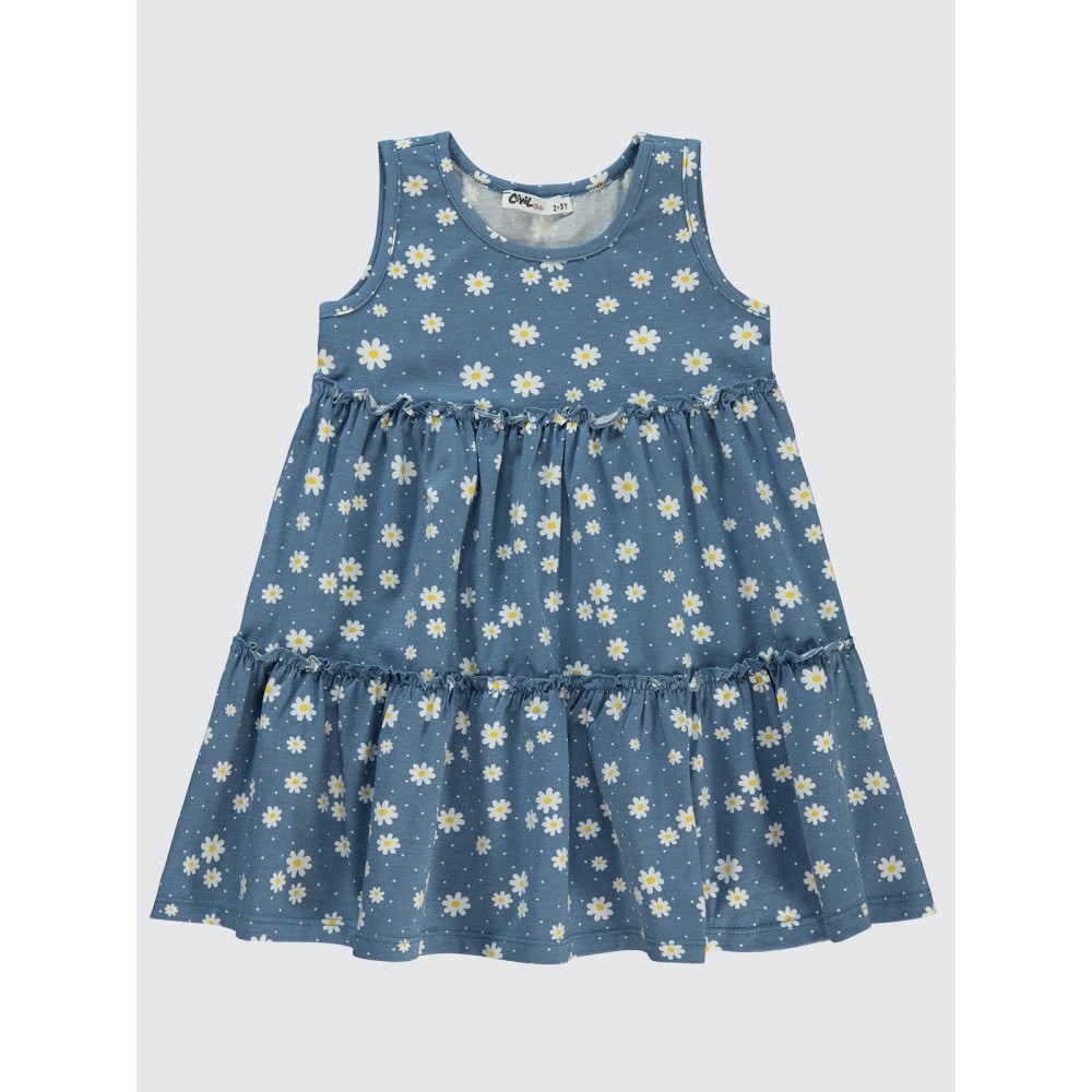 Elemental Blue Girls-Dress and Overall Elemental Blue Girls-Dress and Overall